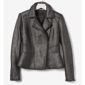 Banana Republic metallic tweed skirt and jacket